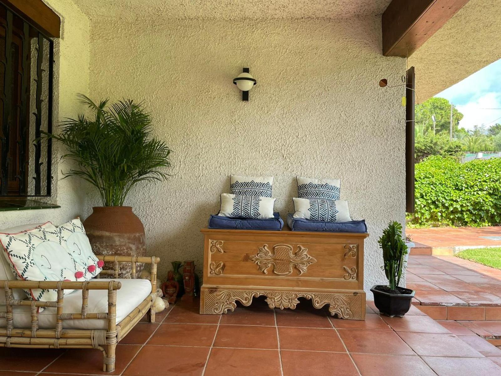 Casa Mediterranea Con Gran Jardin Y Piscina A 500 M De La Playa Roda de Bará Exteriör bild