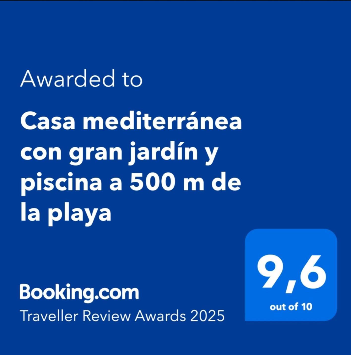 Casa Mediterranea Con Gran Jardin Y Piscina A 500 M De La Playa Roda de Bará Exteriör bild